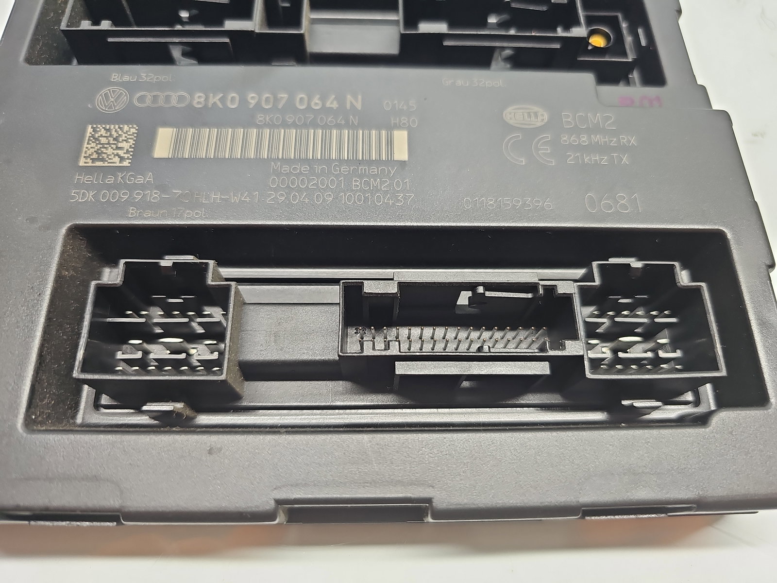 Modul confort AUDI A4 (8K5, B8) Avant [Fabr 2008-2015] 8K0907064N - imagine 2