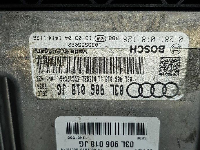 Calculator motor ECU  AUDI A4 (8K2, B8) [Fabr 2008-2015] 03L906018JG 2.0 TDI CGLC 130KW / 177CP