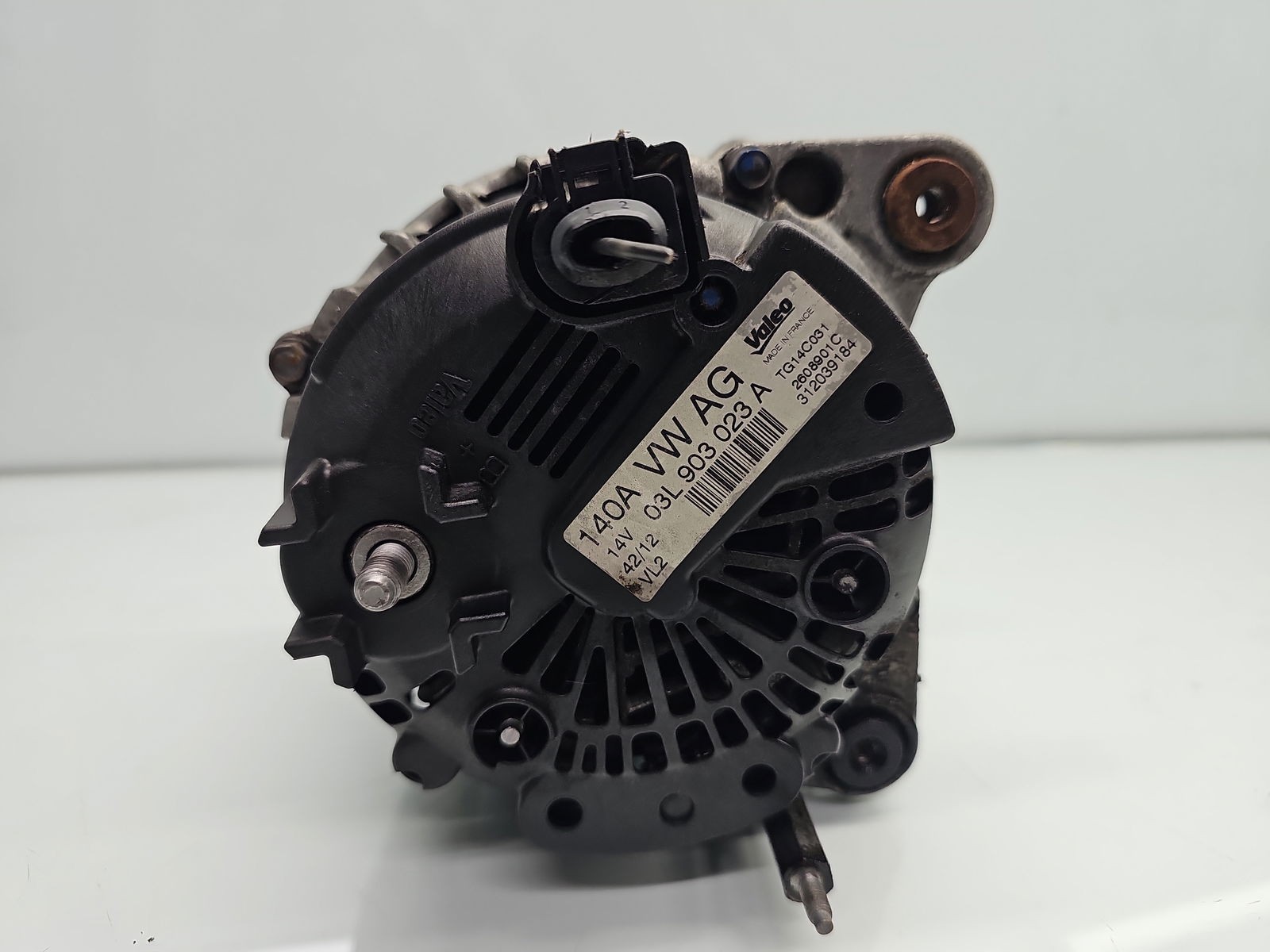 Alternator Volkswagen Golf 6 (5K1) [Fabr 2009-2013] 03L903023A 1.6 TDI CAYC 77KW / 105CP - imagine 2