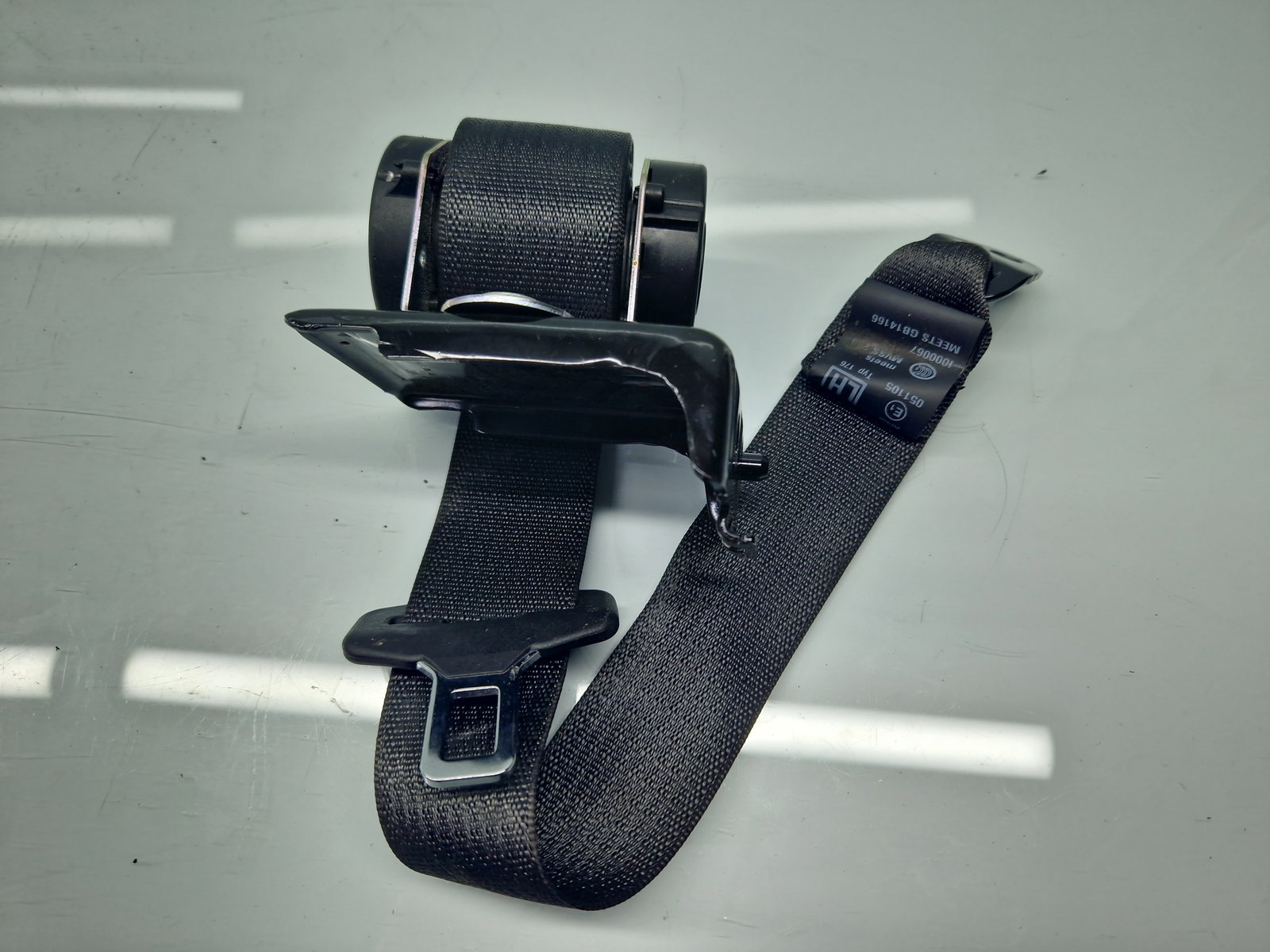 Centura stanga spate Opel Astra J [Fabr 2009-2015] 616569200C - imagine 2