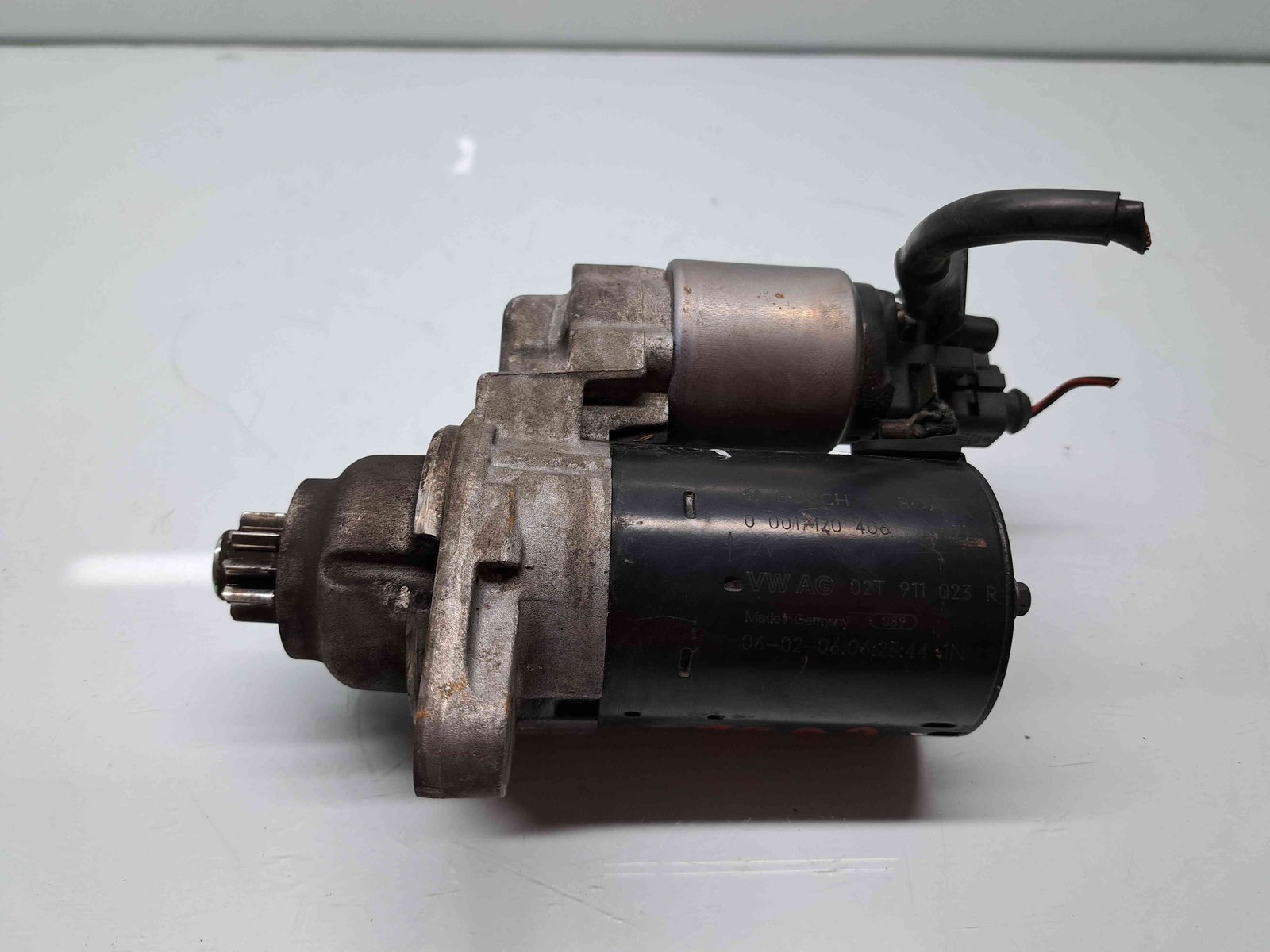 Electromotor 10 dinti Skoda Roomster (5J) [Fabr 2006-2015] 02T911023R 1.4 Benz BKY55KW / 75CP - imagine 1
