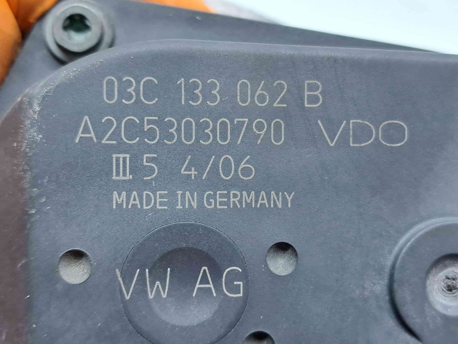 Clapeta acceleratie Volkswagen Polo (9N) [Fabr 2001-2008] 03C133062B 1.4 Benz BKY 55KW / 75CP - imagine 2