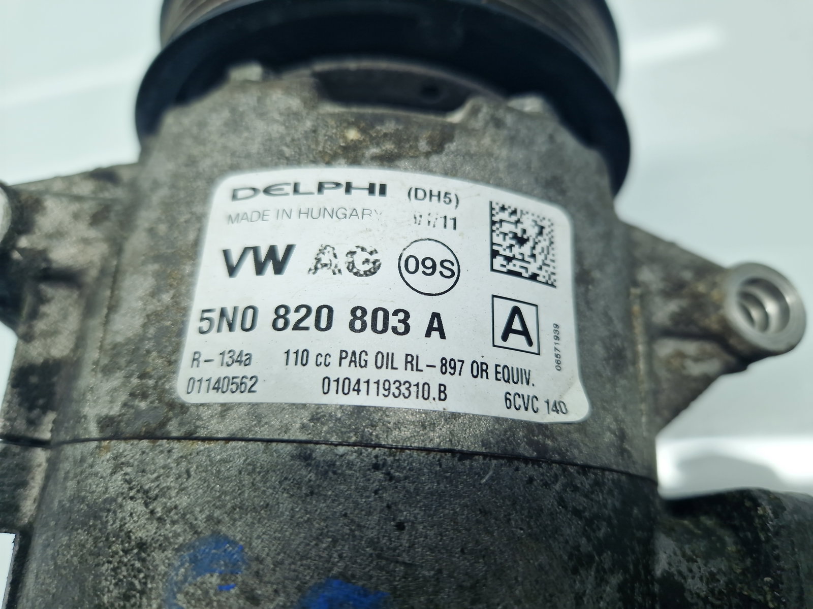 Compresor clima Volkswagen Passat CC (357) [Fabr 2008-2012] 5N0820803A 2.0 TDI CFFB 103KW / 140CP - imagine 5