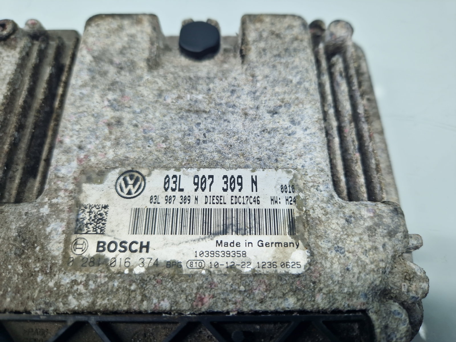 Calculator motor ECU Volkswagen Passat CC (357) [Fabr 2008-2012] 03L907309N 2.0 TDI CFFB 103KW / 140CP - imagine 4