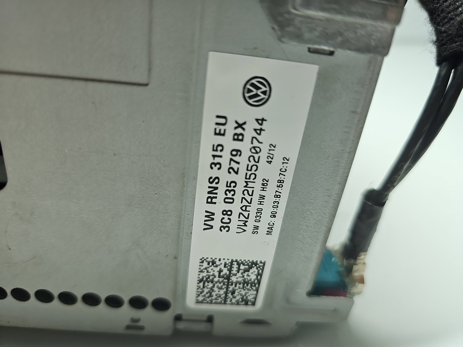 Radio CD cu navigatie Volkswagen Passat CC (357) [Fabr 2008-2012] 3C8035279BX - imagine 5