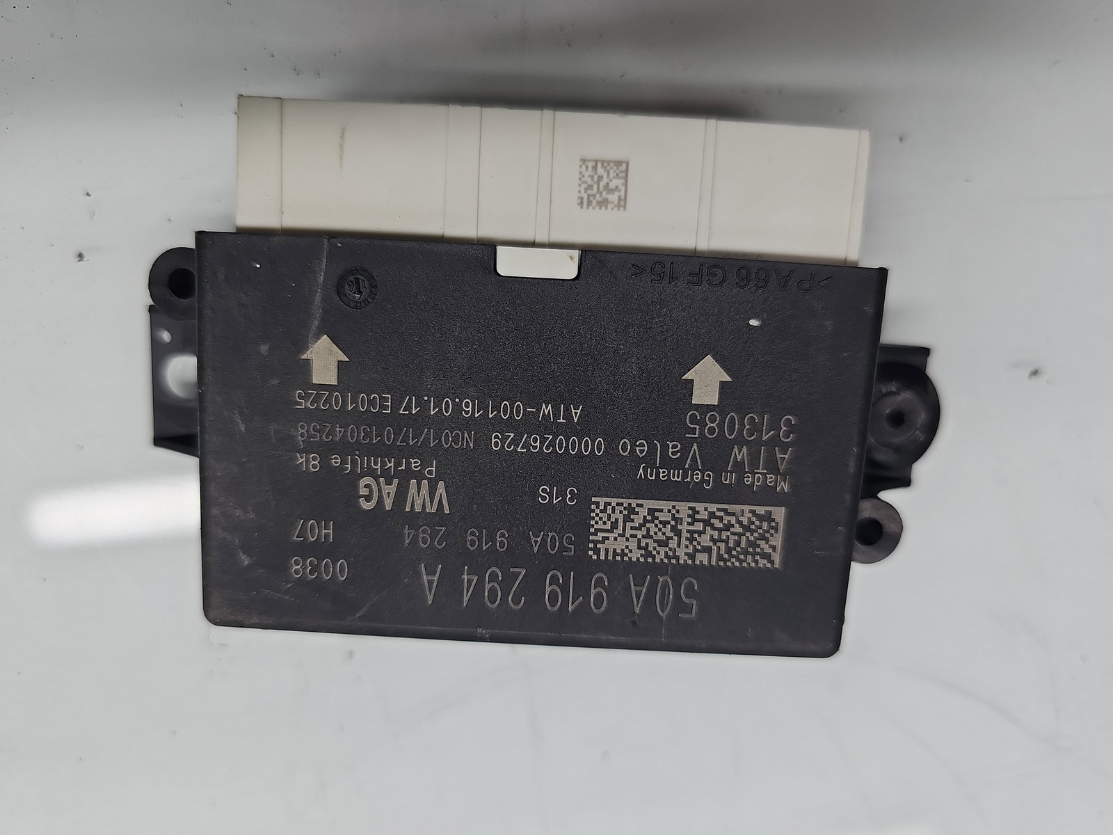 Modul senzori parcare Volkswagen Passat B8 Variant (3G5) [Fabr 2015-prezent] 5QA919294A - imagine 4