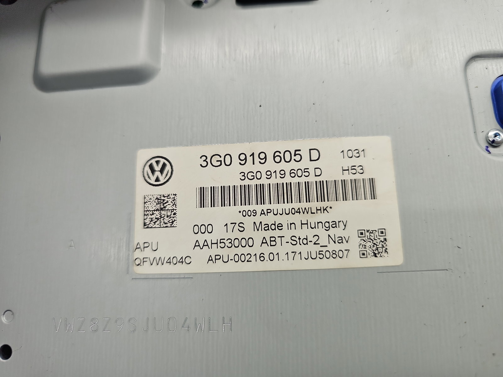 Radio CD cu navigatie Volkswagen Passat B8 Variant (3G5) [Fabr 2015-prezent] 3G0919605D - imagine 5