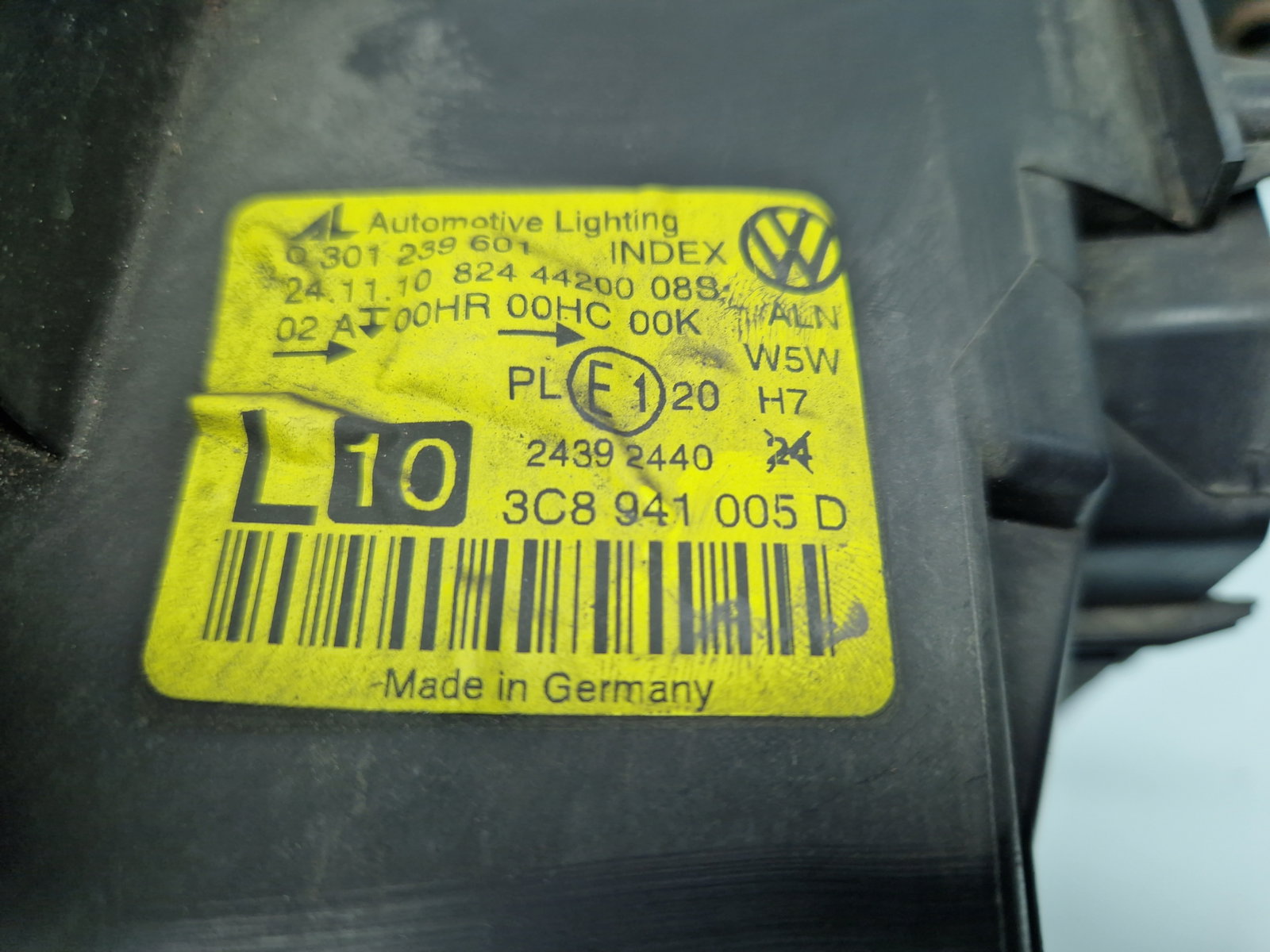 Far stanga Volkswagen Passat CC (357) [Fabr 2008-2012] 3C8941005D - imagine 6