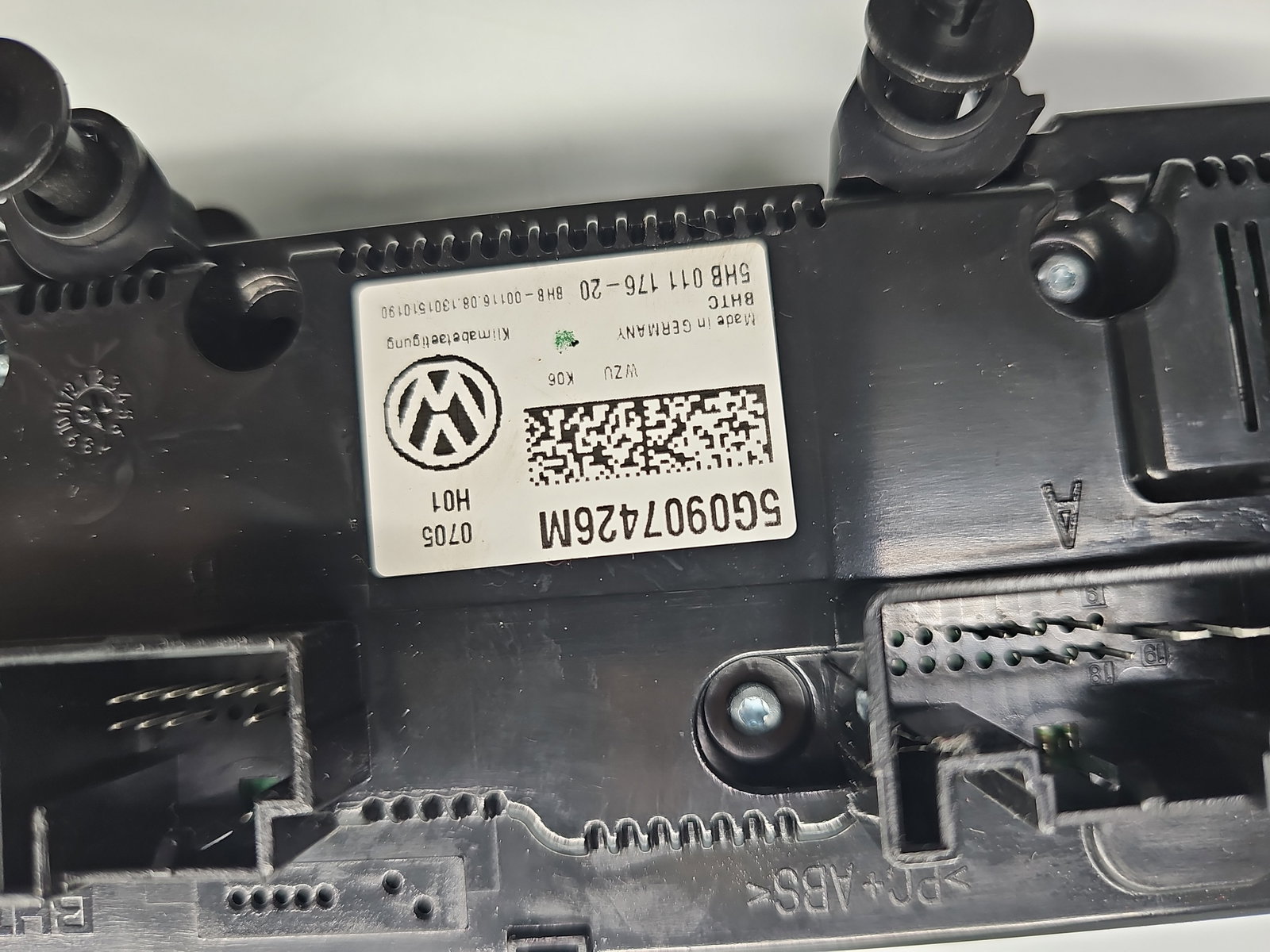 Panou comanda clima Volkswagen Golf 7 (5G) [Fabr 2014-prezent] 5G0907426M - imagine 4