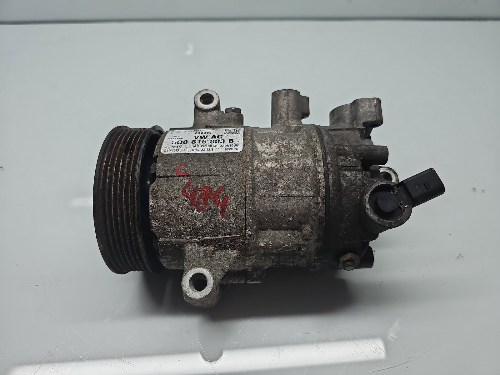 Compresor clima Seat Leon (5F1) [Fabr 2012-2018] 5Q0816803B 2.0 TDI CZEA 110KW / 150CP - imagine 1