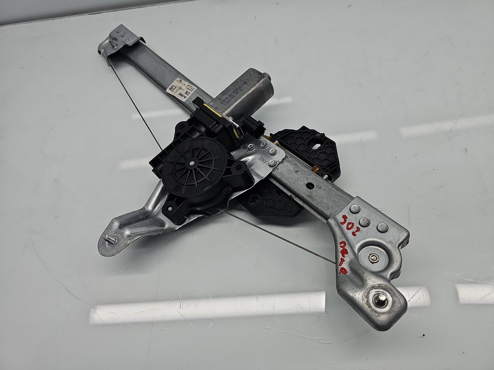 Macara electrica geam dreapta spate Dacia Logan II MCV BK (K52) [Fabr 2013-2022] Facelift 827206057R - imagine 4