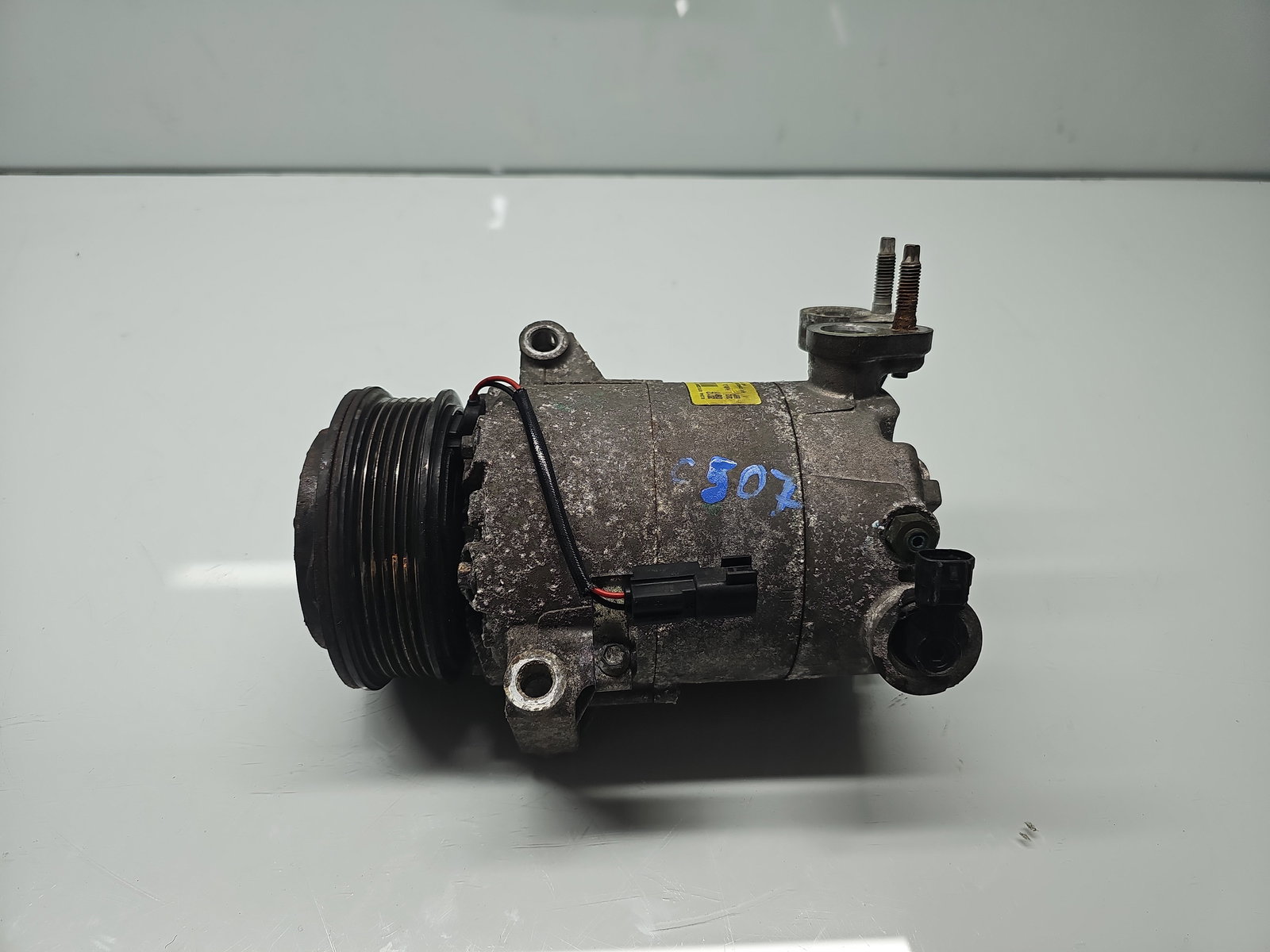 Compresor clima Ford Focus 3 Hatchback [Fabr 2011-2015] CV61-19D629-FB 1.0 Benz M1DA 92KW / 125CP - imagine 1