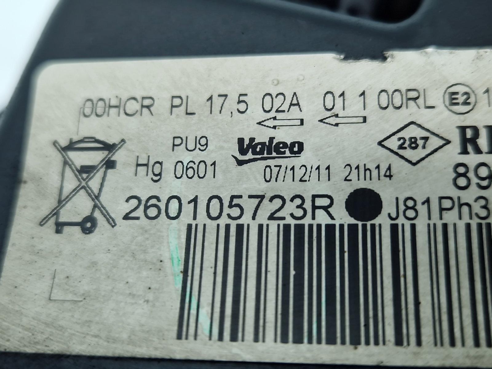 Far dreapta Renault Espace 4 [Fabr 2002-2014] 260105723R - imagine 5