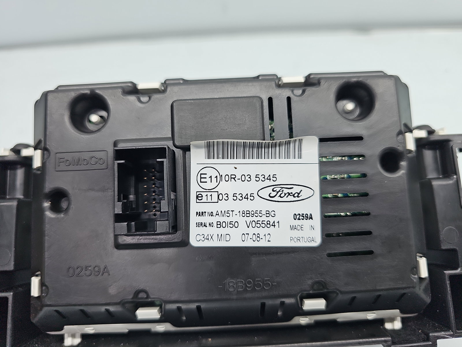 Display bord Ford Focus 3 Hatchback [Fabr 2011-2015] AM5T-18B955-BG - imagine 5