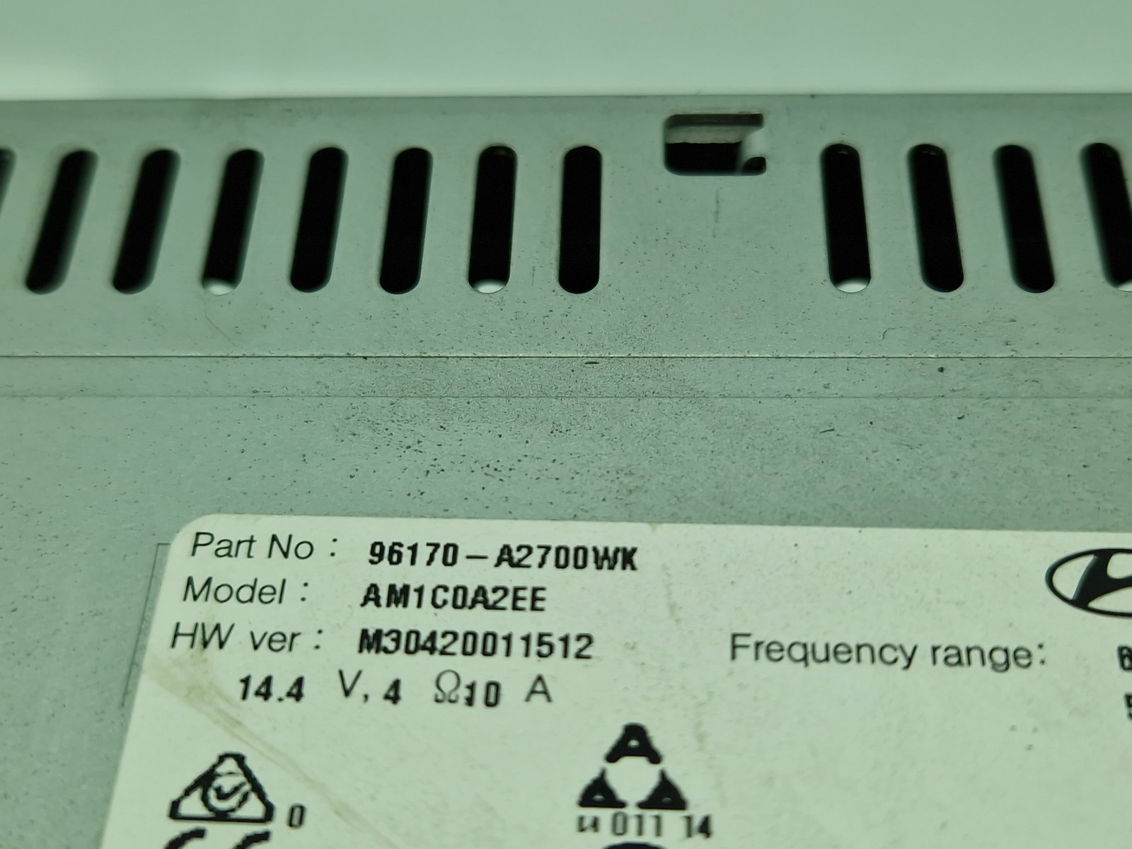 Radio CD KIA Ceed (JD) [Fabr 2012-2018] 9617A2700WK - imagine 4