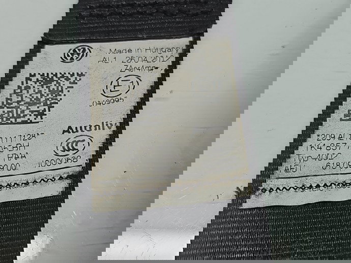  Centura stanga fata Volkswagen Golf 6 (5K1) [Fabr 2009-2013] 1K4857705BH