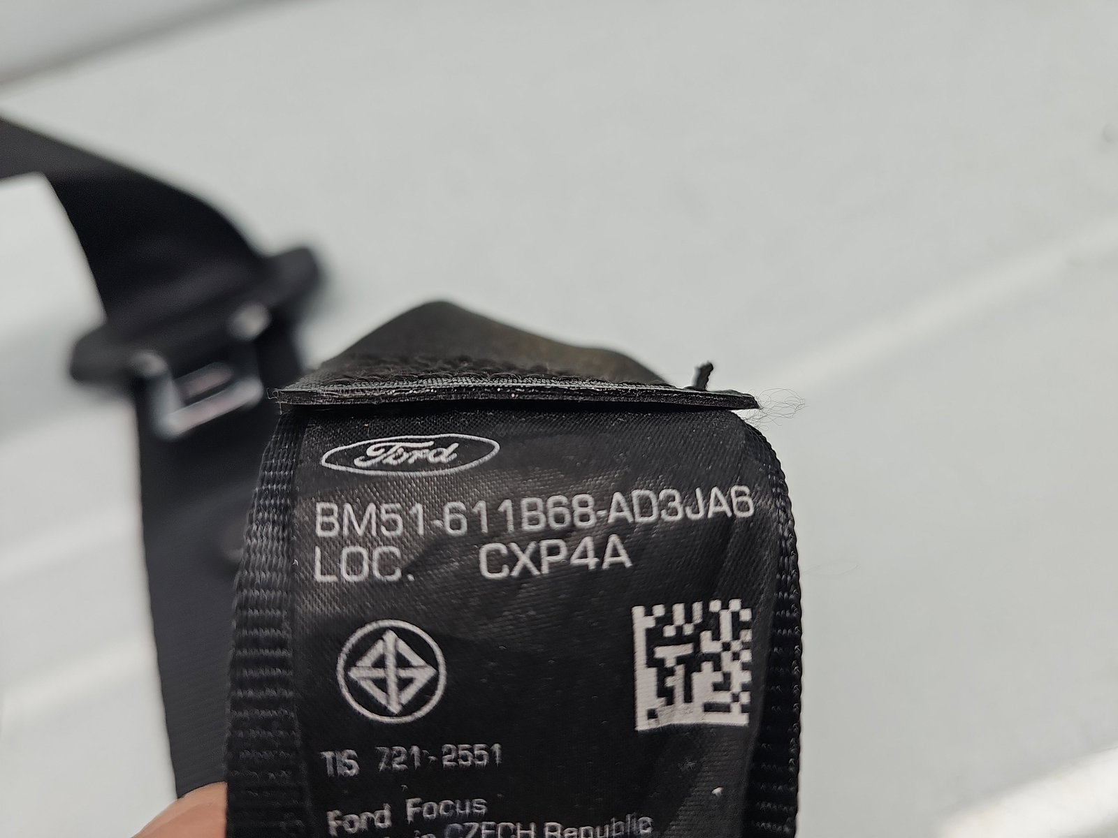 Centura stanga spate Ford Focus 3 Hatchback [Fabr 2011-2015] BM51-611B68-AD3JA6 - imagine 4