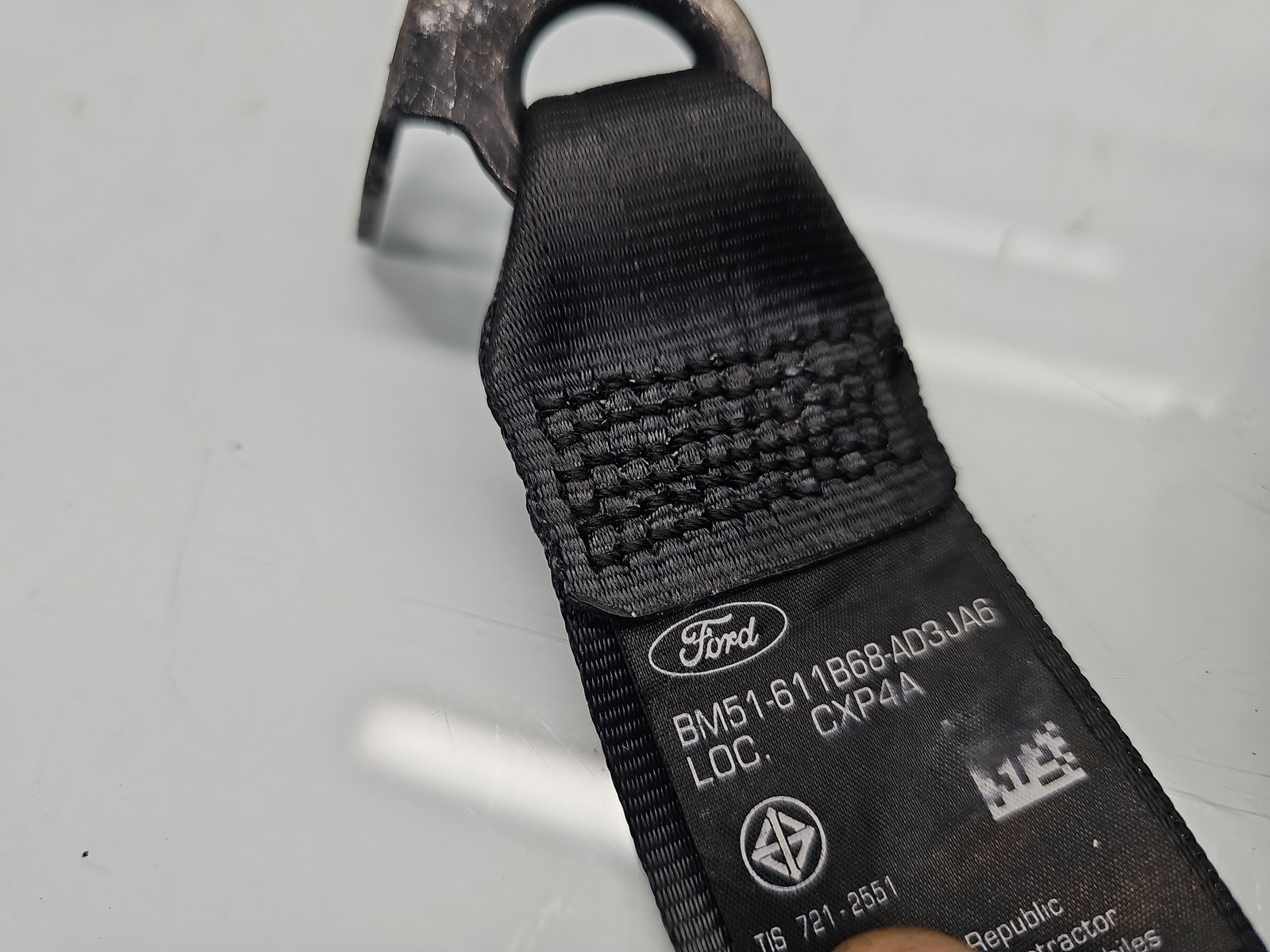 Centura dreapta spate Ford Focus 3 Hatchback [Fabr 2011-2015] BM51-611B68-AD3JA6 - imagine 4