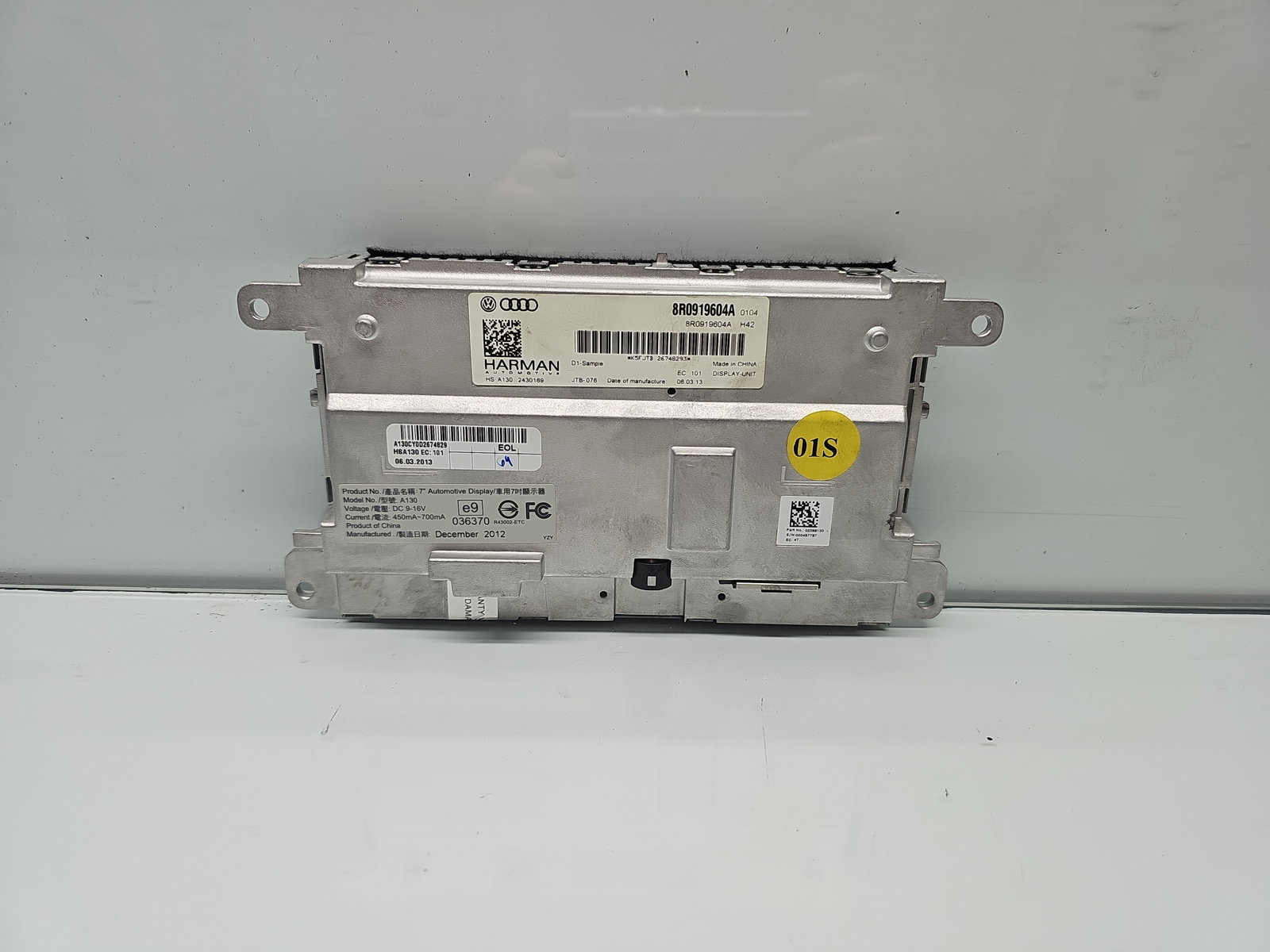 Display bord AUDI A5 (8T3) [Fabr 2007-2015] 8R0919604A - imagine 3