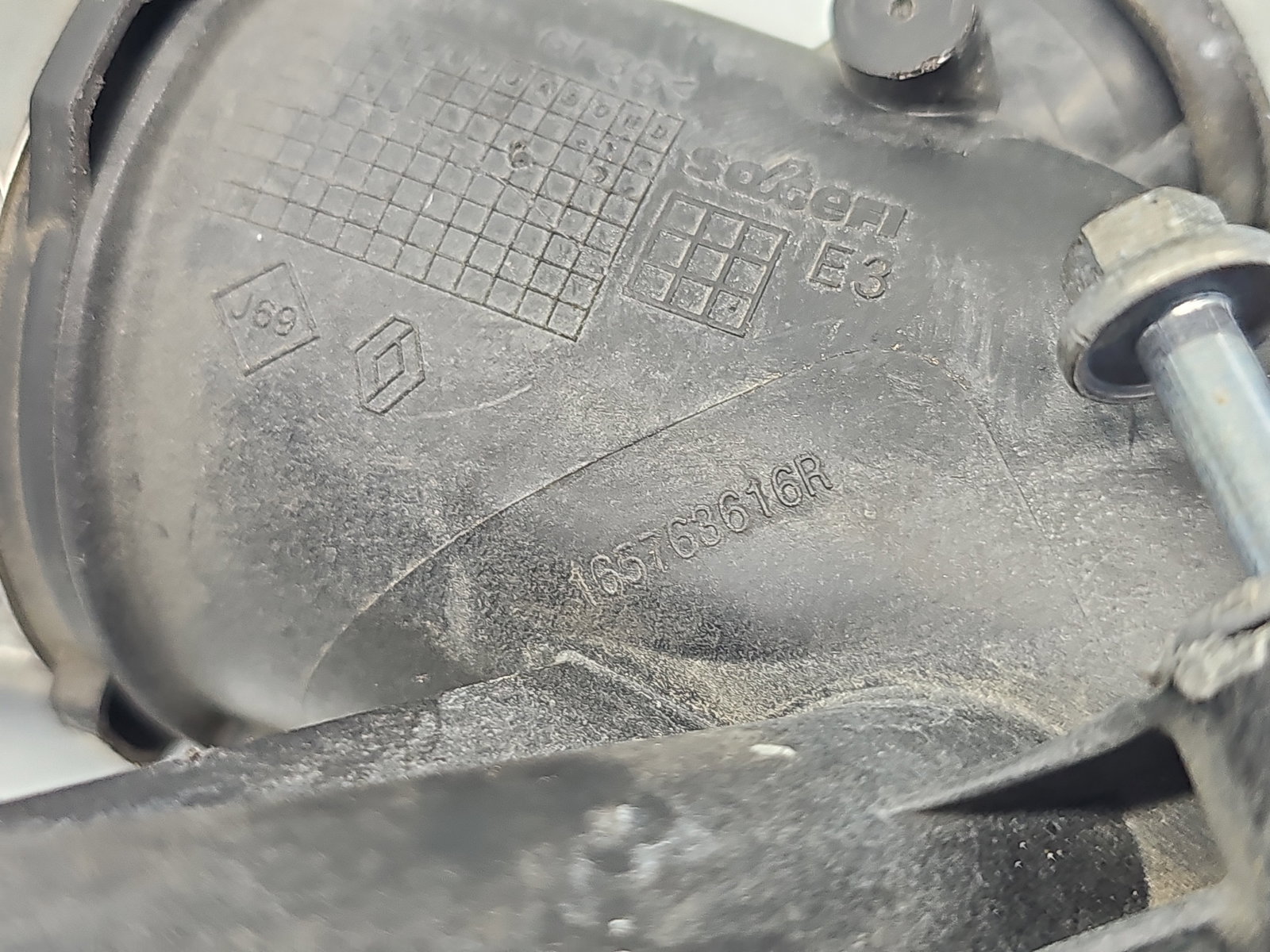 Tub admisie aer Dacia Logan II MCV BK (K52) [Fabr 2013-2022] Facelift 165763616R 1.5 dCi K9KU87 70KW / 95CP - imagine 4