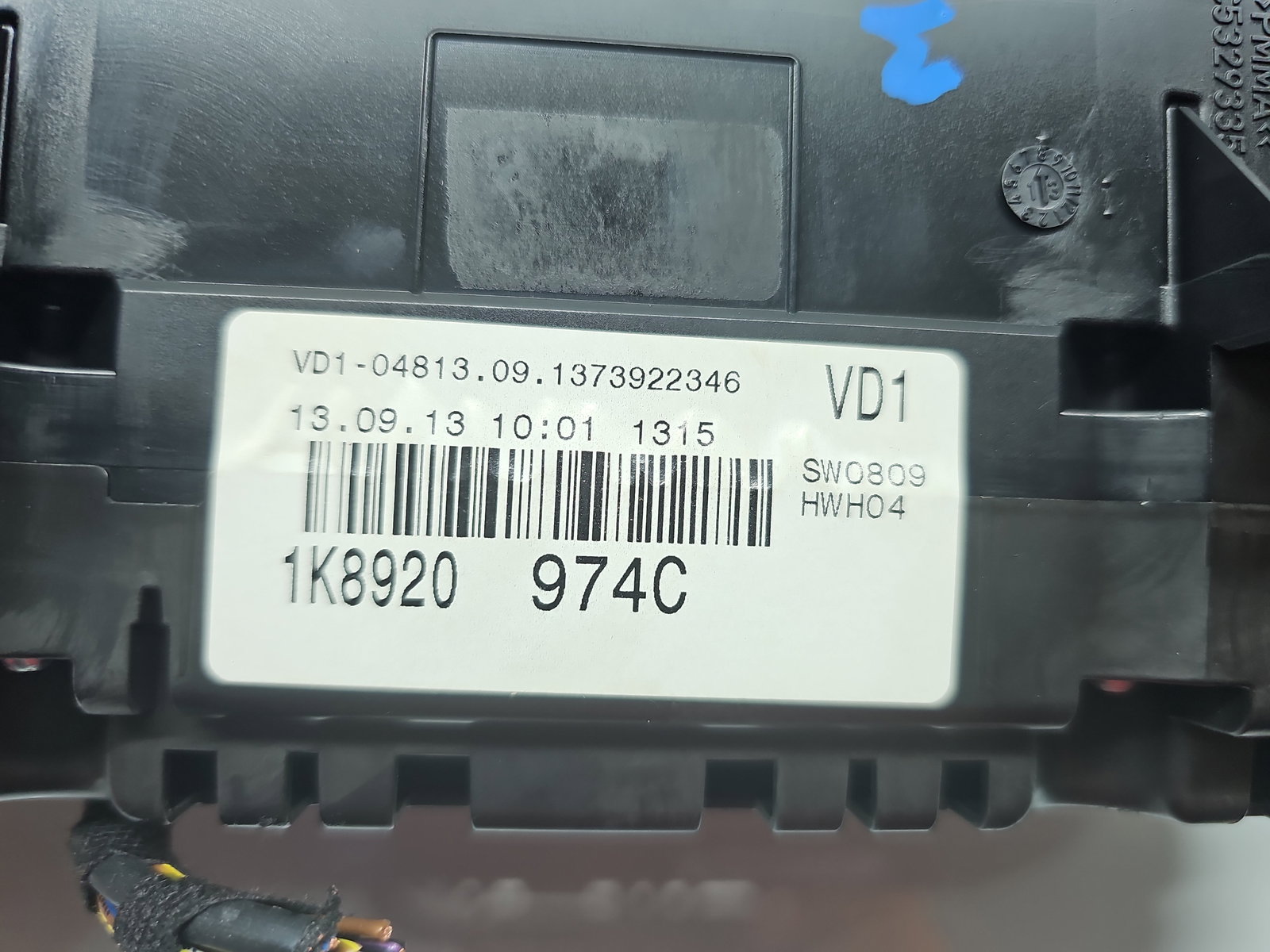 Ceas bord Volkswagen Scirocco (137) Coupe [Fabr 2008-2017] 1K8920974C - imagine 5