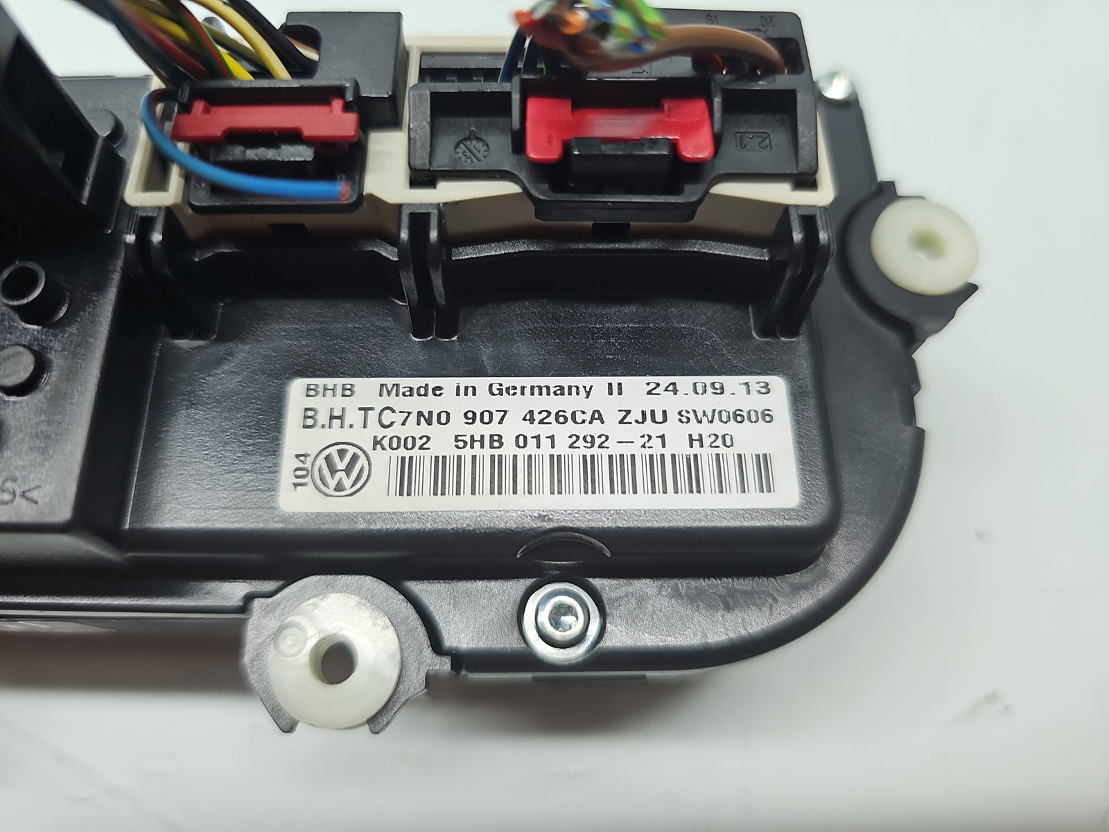 Panou comanda clima Volkswagen Scirocco (137) Coupe [Fabr 2008-2017] 7N0907426CA - imagine 5