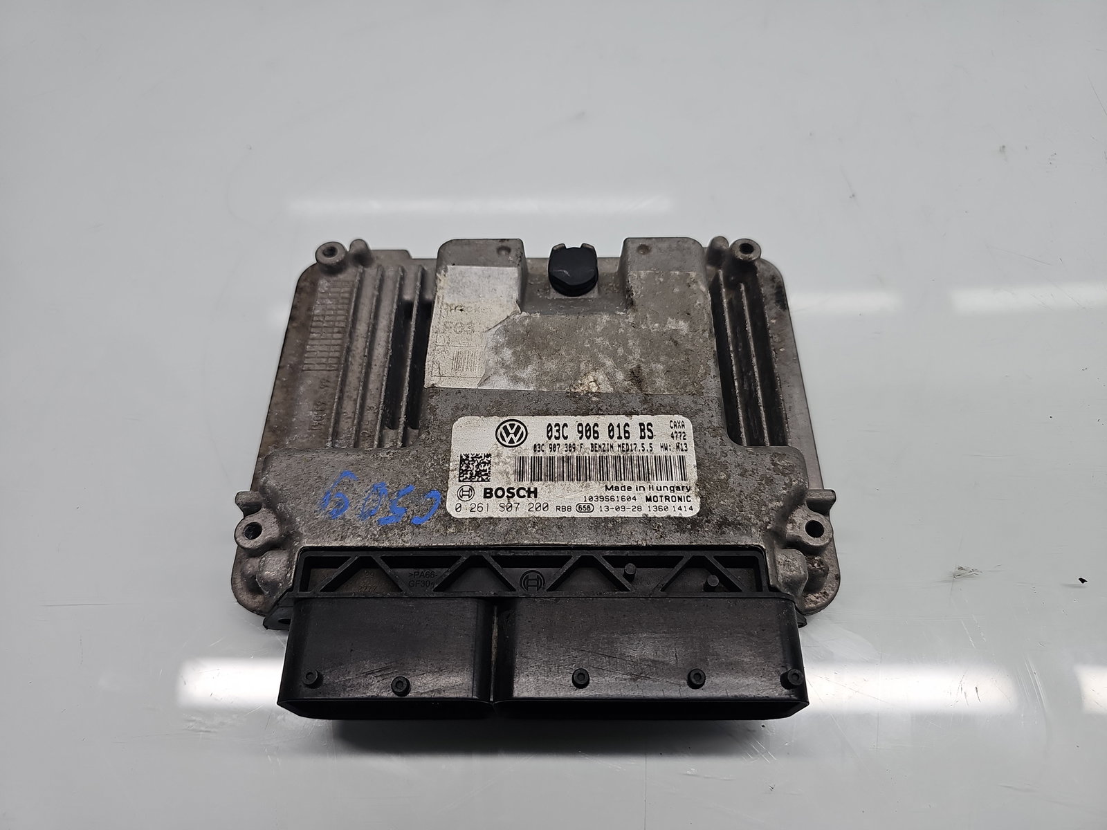 Calculator motor ECU Volkswagen Scirocco (137) Coupe [Fabr 2008-2017] 03C906016BS 1.4 TSI CAXA 90KW / 122CP - imagine 1