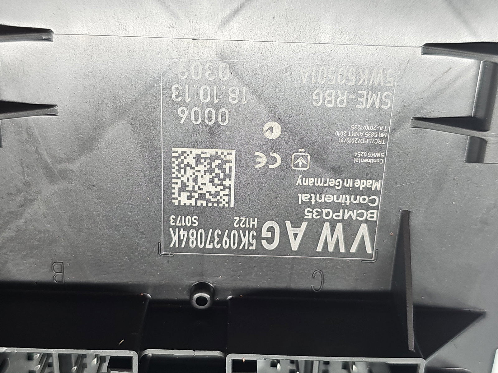 Modul control BCM Volkswagen Scirocco (137) Coupe [Fabr 2008-2017] 5K0937084K - imagine 4