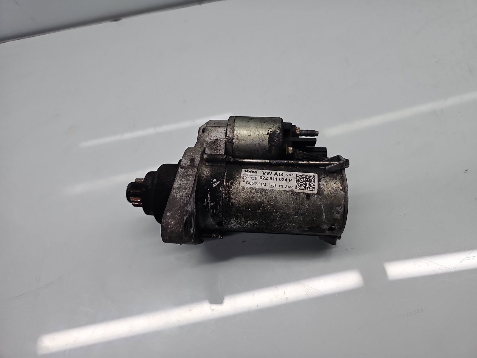 Electromotor 9 dinti Volkswagen Scirocco (137) Coupe [Fabr 2008-2017] 02Z911024P 1.4 TSI CAXA 90KW / 122CP - imagine 3