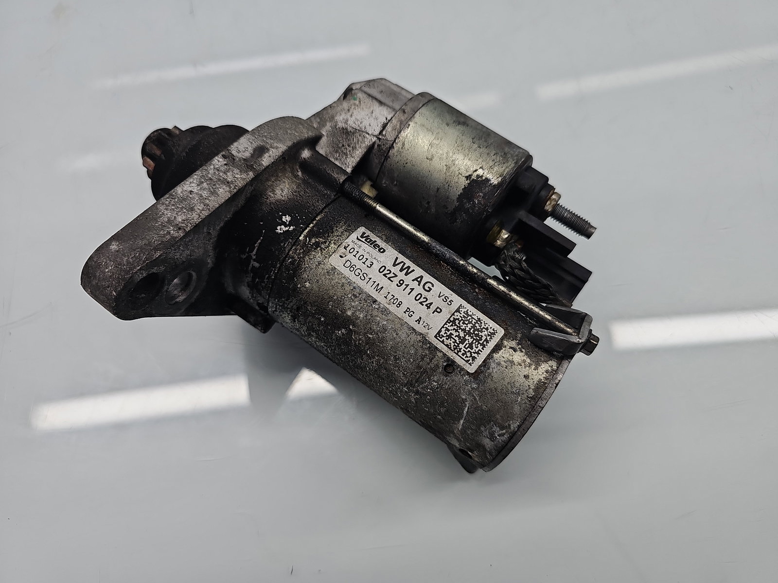 Electromotor 9 dinti Volkswagen Scirocco (137) Coupe [Fabr 2008-2017] 02Z911024P 1.4 TSI CAXA 90KW / 122CP - imagine 4