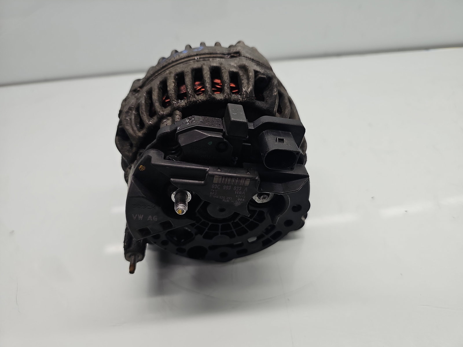 Alternator Volkswagen Scirocco (137) Coupe [Fabr 2008-2017] 03C903023A 1.4 TSI CAXA 90KW / 122CP - imagine 4