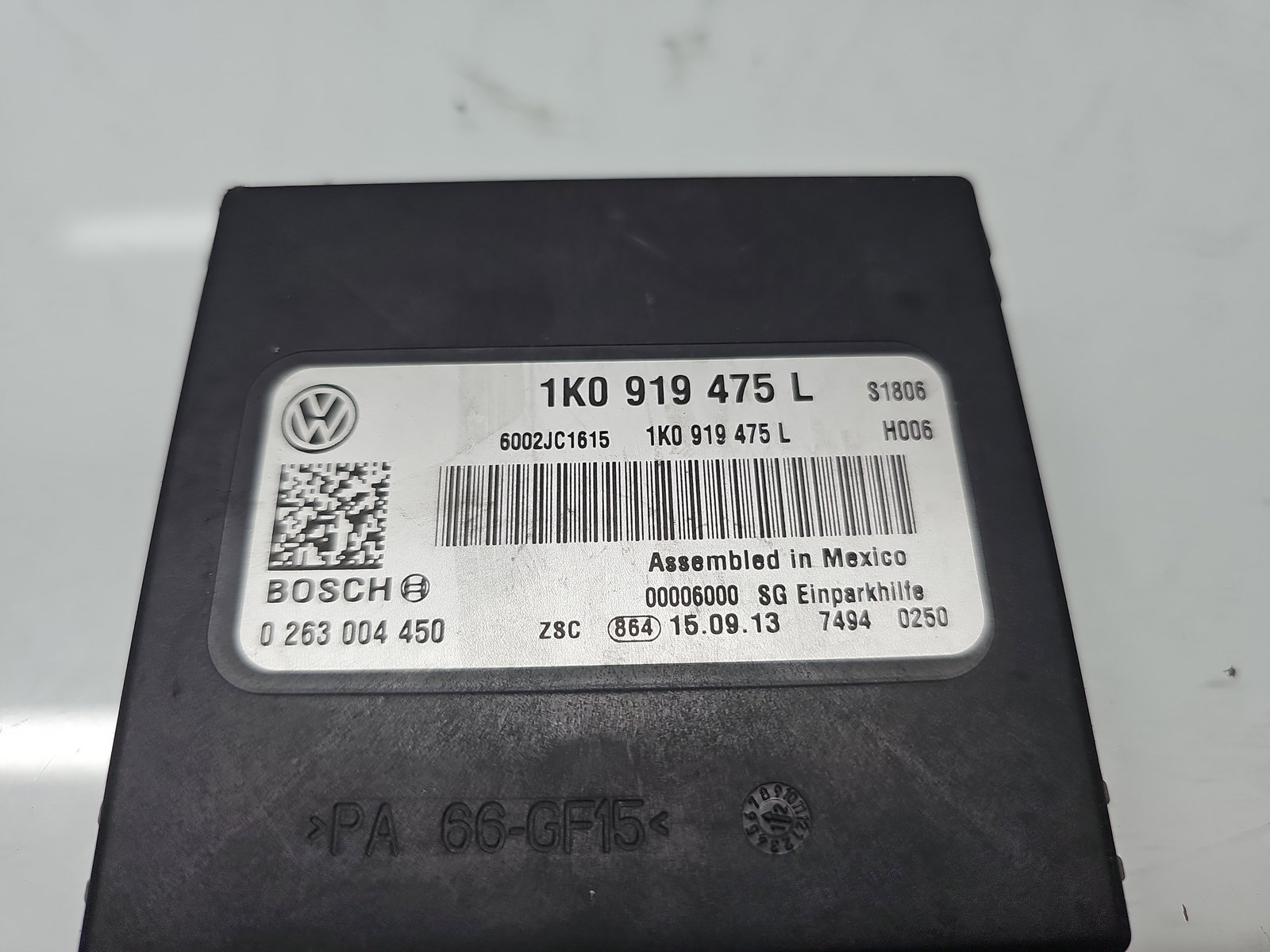 Modul senzori parcare Volkswagen Scirocco (137) Coupe [Fabr 2008-2017] 1K0919475L - imagine 4