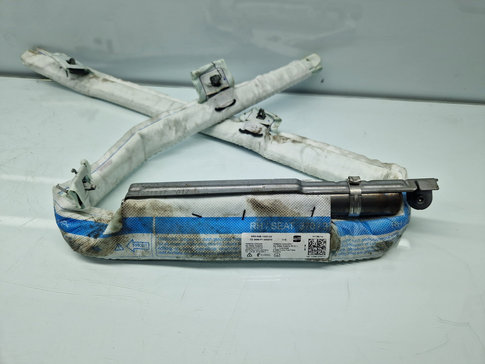 Airbag cortina dreapta Seat Leon (5F1) [Fabr 2012-2018] 5F4880742 - imagine 2