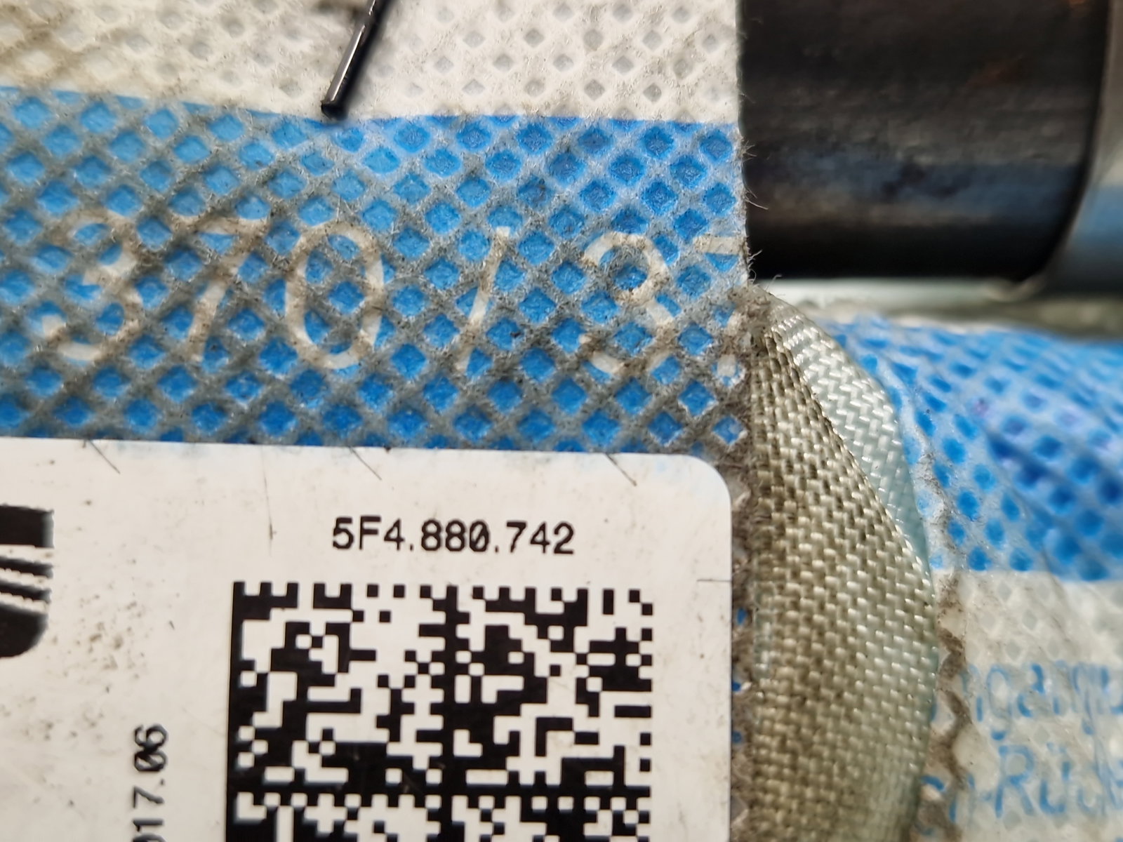 Airbag cortina dreapta Seat Leon (5F1) [Fabr 2012-2018] 5F4880742 - imagine 3