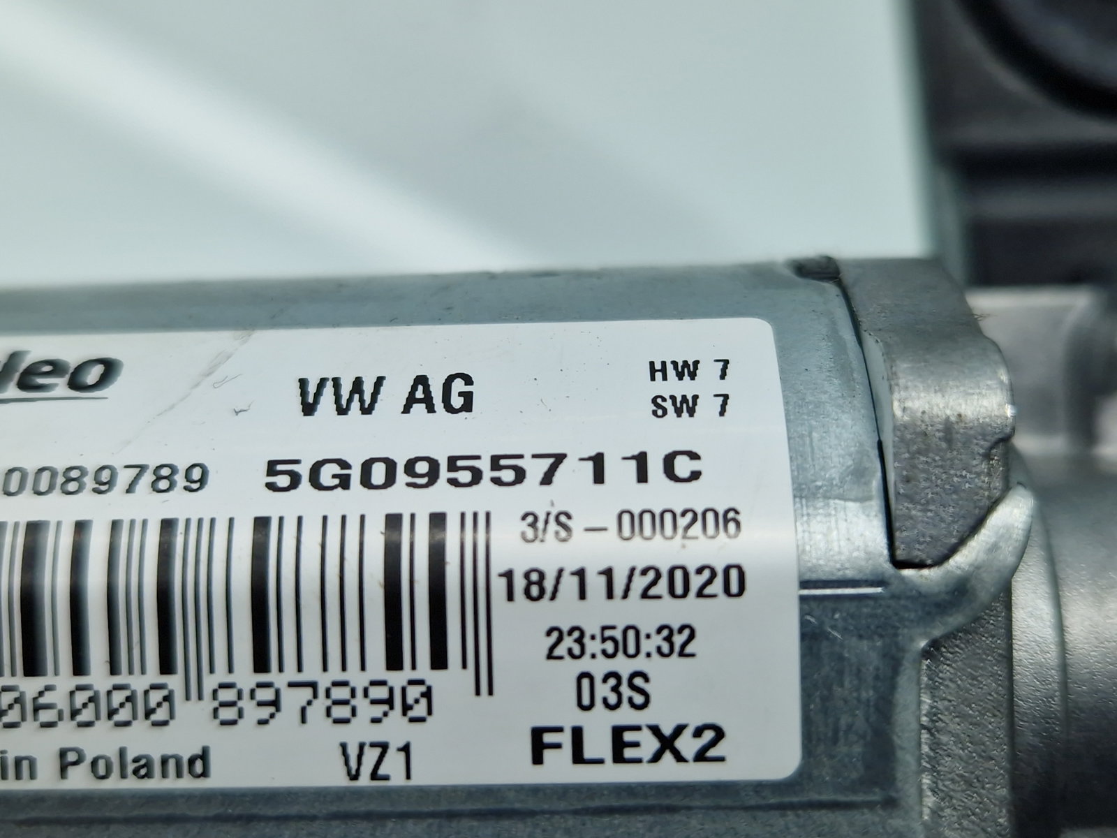 Motoras stergator haion Volkswagen Touran (5T1) R-line [Fabr 2015-prezent] 5G0955711C - imagine 5