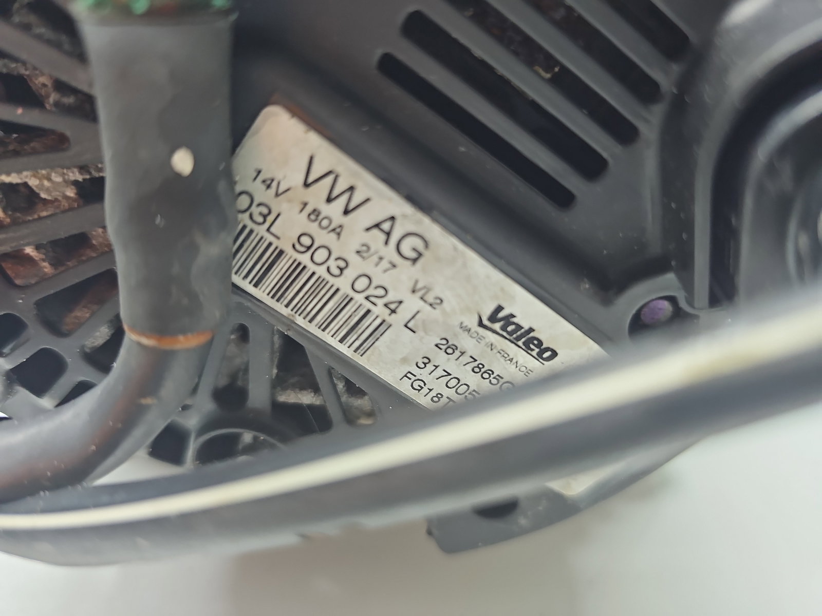 Alternator Volkswagen Passat B8 Variant (3G5) [Fabr 2015-prezent] 03L903024L 2.0 TDI CRLB 110KW / 150CP - imagine 5