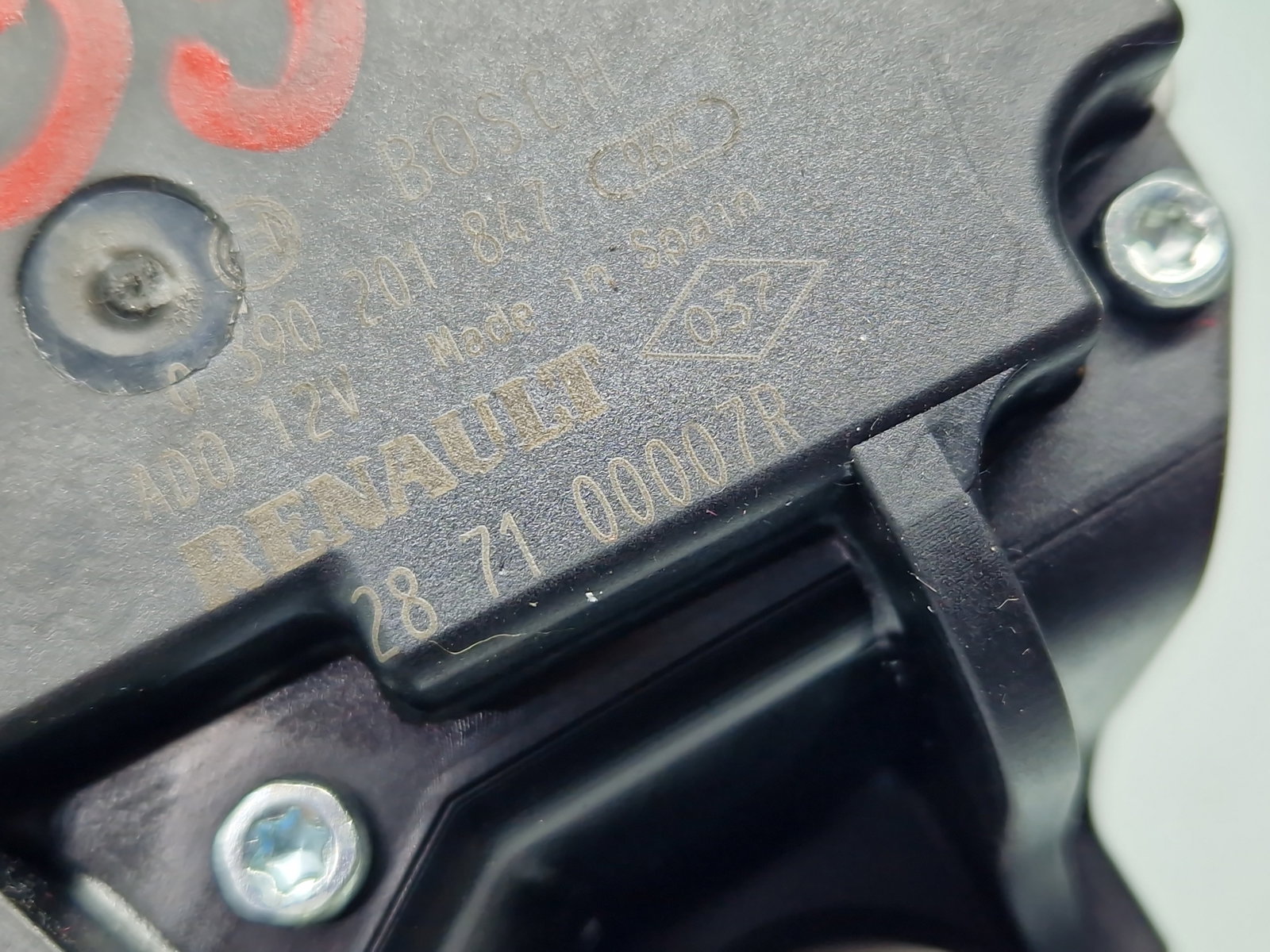 Motoras stergator haion Renault Megane 3 Hatchback (X95) [Fabr 2008-2015] 287100007R - imagine 5