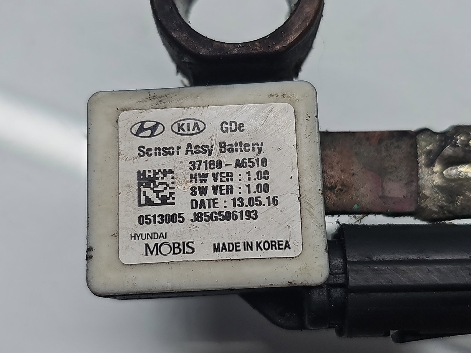 Borna baterie (-) KIA Ceed (JD) [Fabr 2012-2018] 37180-A6510 - imagine 5