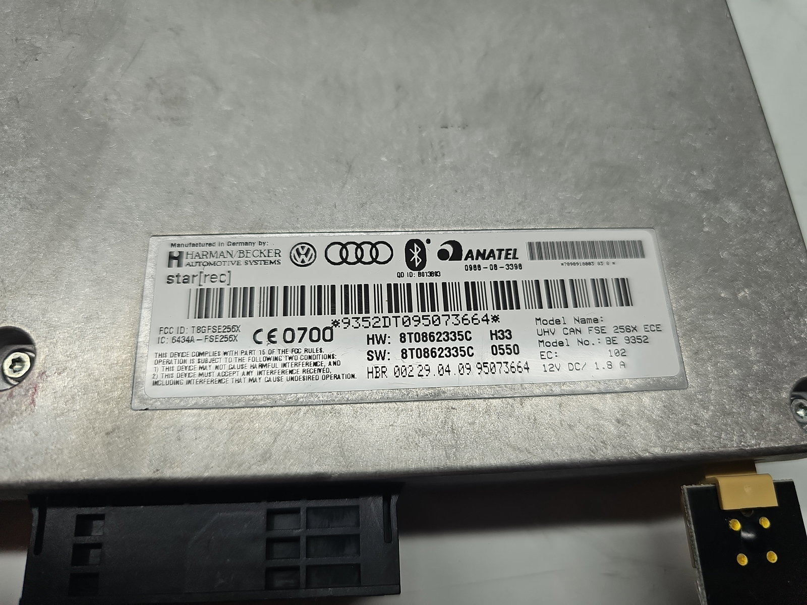 Microfon bluetooth AUDI A4 (8K5, B8) Avant [Fabr 2008-2015] 8T0862335C - imagine 5