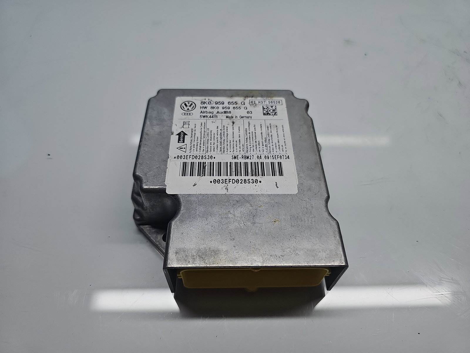 Calculator airbag AUDI A4 (8K5, B8) Avant [Fabr 2008-2015] 8K0959655G 2.0 TDI CAGA 105KW / 143CP - imagine 1