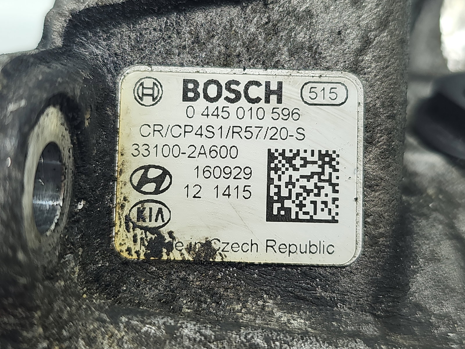 Pompa inalta presiune KIA Ceed (JD) [Fabr 2012-2018] 33100-2A600/0445010596 1.4 CRDi D4FC 66KW / 90CP - imagine 5