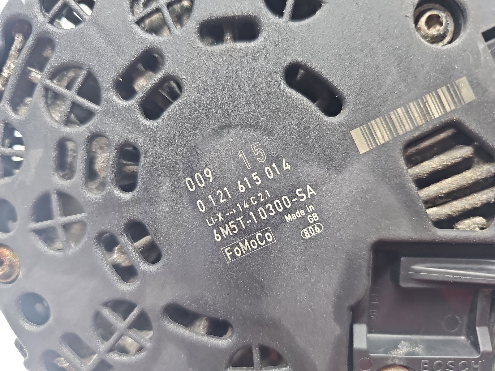 Alternator Volvo C30 Coupe Rdesign [Fabr 2006-2013] 6M5T-10300-SA 2.0 D5204T5 110KW / 150CP - imagine 5