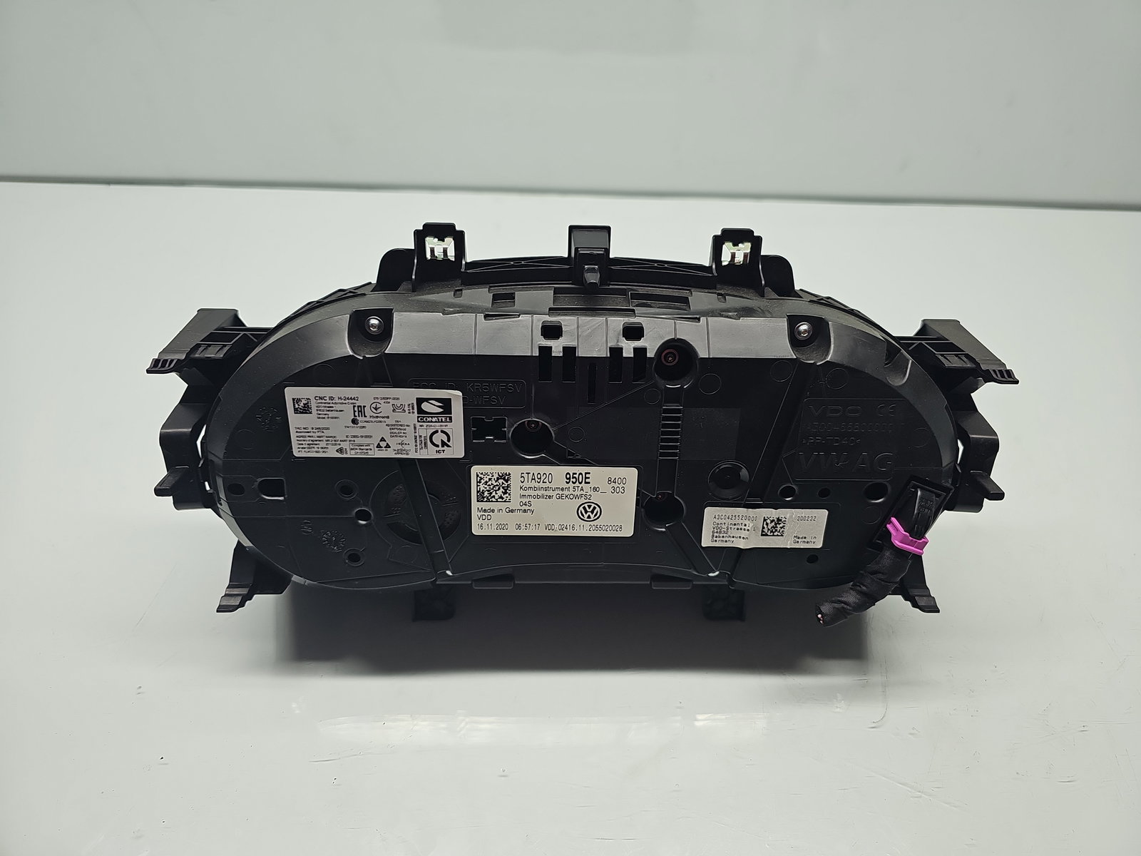 Ceas bord Volkswagen Touran (5T1) R-line [Fabr 2015-prezent] 5TA920950E - imagine 3