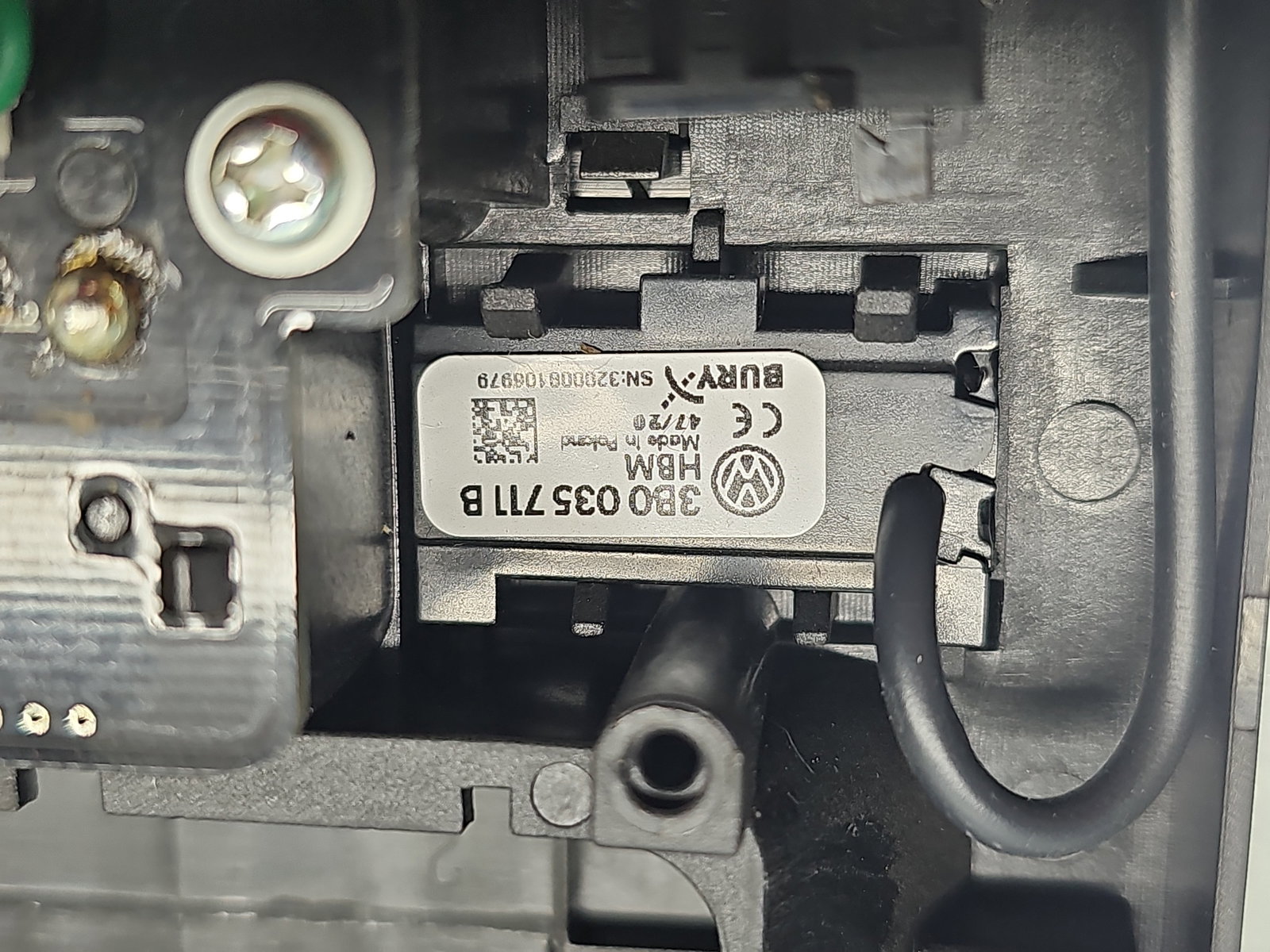 Plafoniera fata Volkswagen Touran (5T1) R-line [Fabr 2015-prezent] 3B0035711B - imagine 5