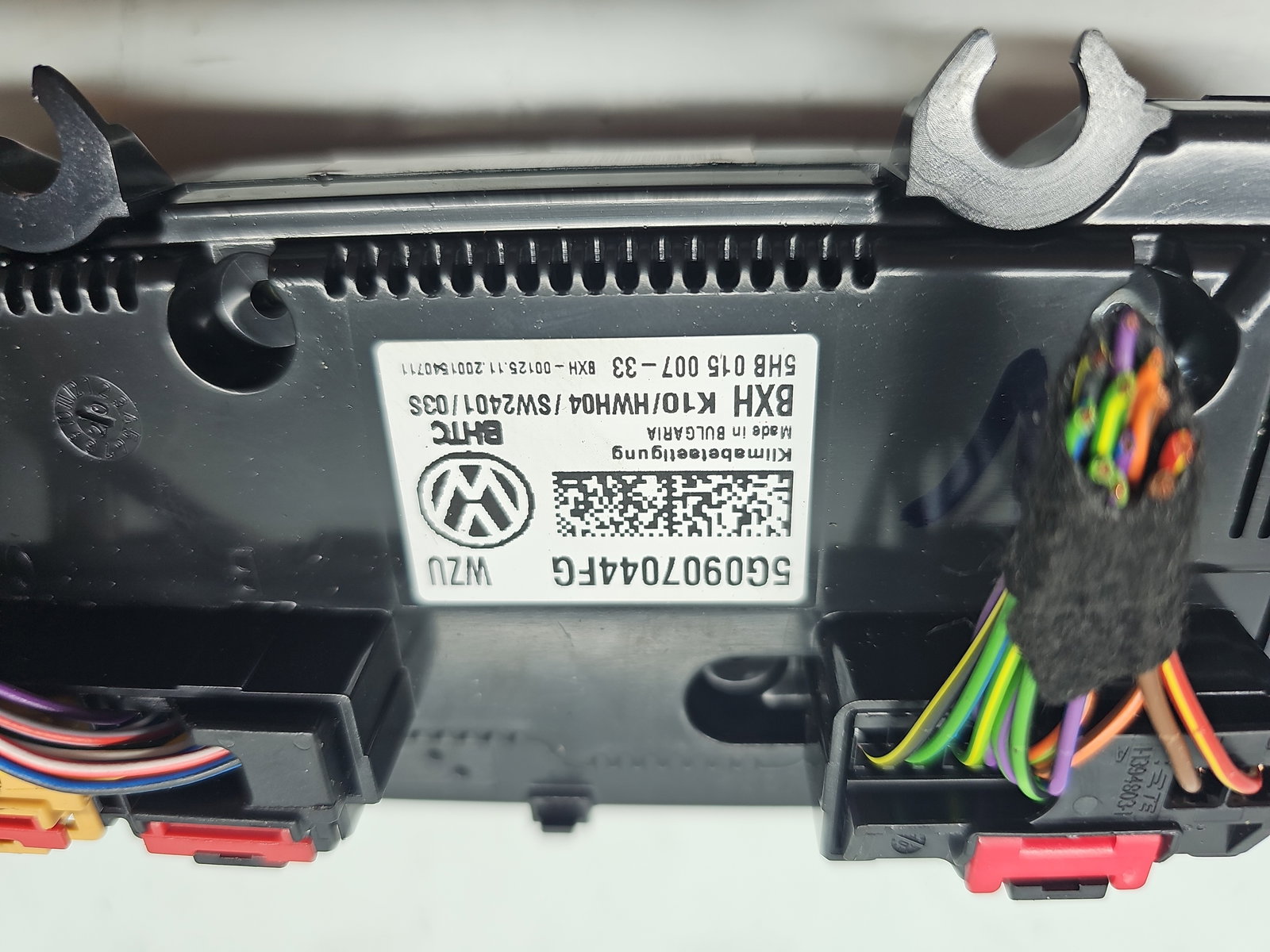 Panou comanda clima Volkswagen Touran (5T1) R-line [Fabr 2015-prezent] 5G0907044FG - imagine 5