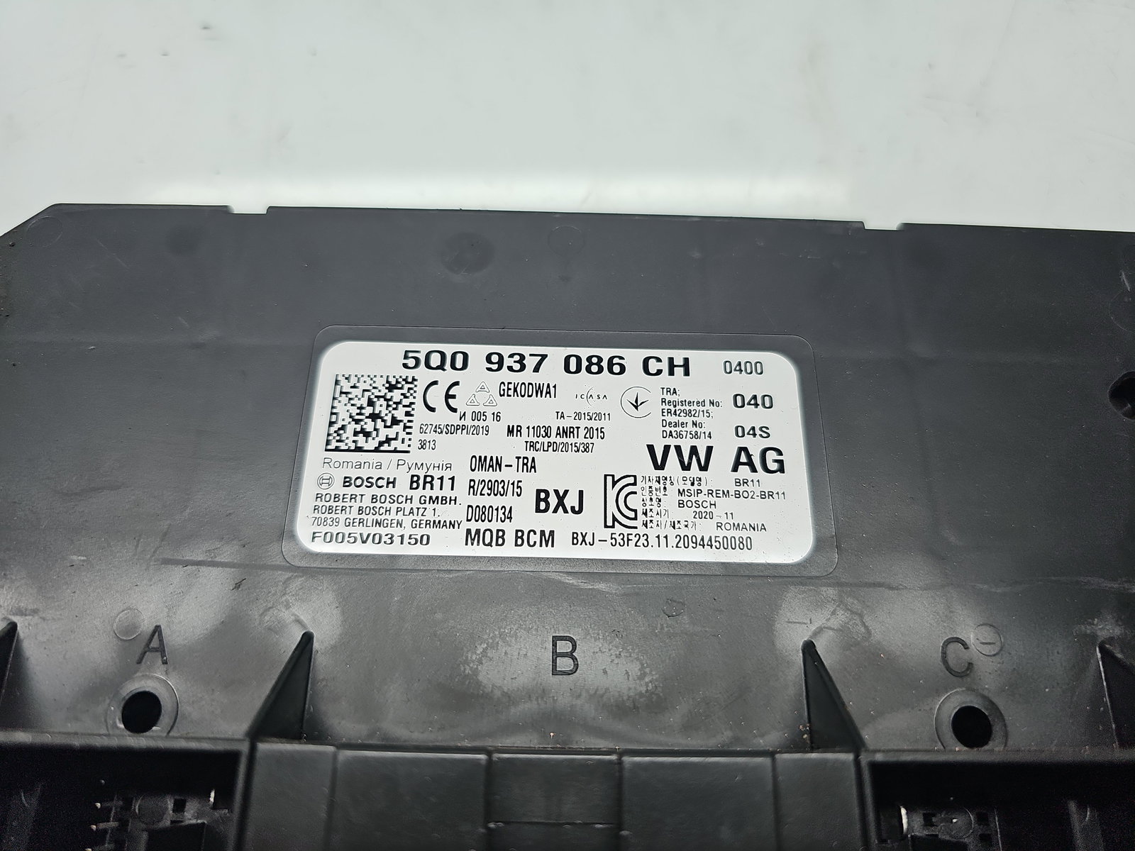 Modul confort Volkswagen Touran (5T1) R-line [Fabr 2015-prezent] 5Q0937086CH - imagine 5