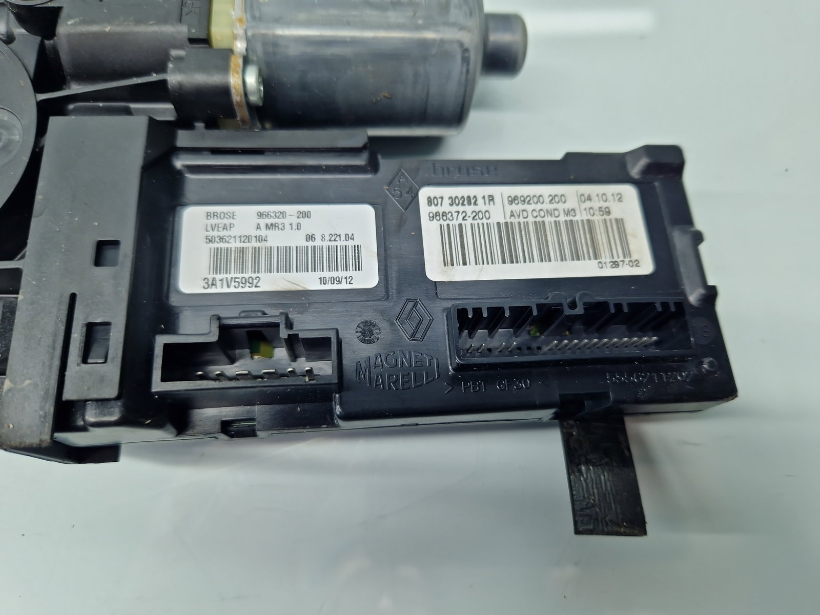 Motoras geam dreapta fata Renault Megane 3 Hatchback (X95) [Fabr 2008-2015] 968432100 - imagine 5