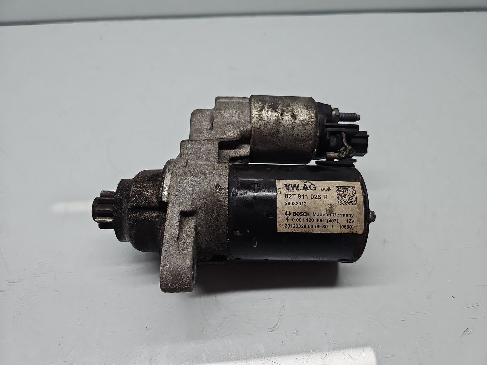 Electromotor Volkswagen Polo (6R) [Fabr 2009-2016] 02T911023R 1.2 Benz CGPA 51KW / 70CP - imagine 1