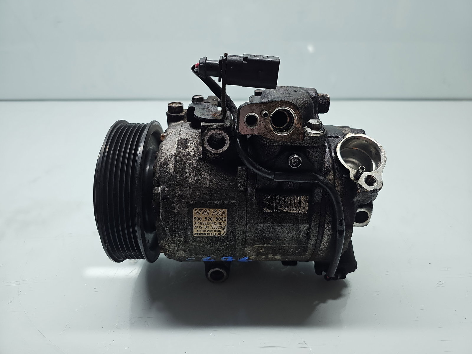 Compresor clima Volkswagen Polo (6R) [Fabr 2009-2016] 6Q0820808G 1.2 Benz CGPA 51KW / 70CP - imagine 1