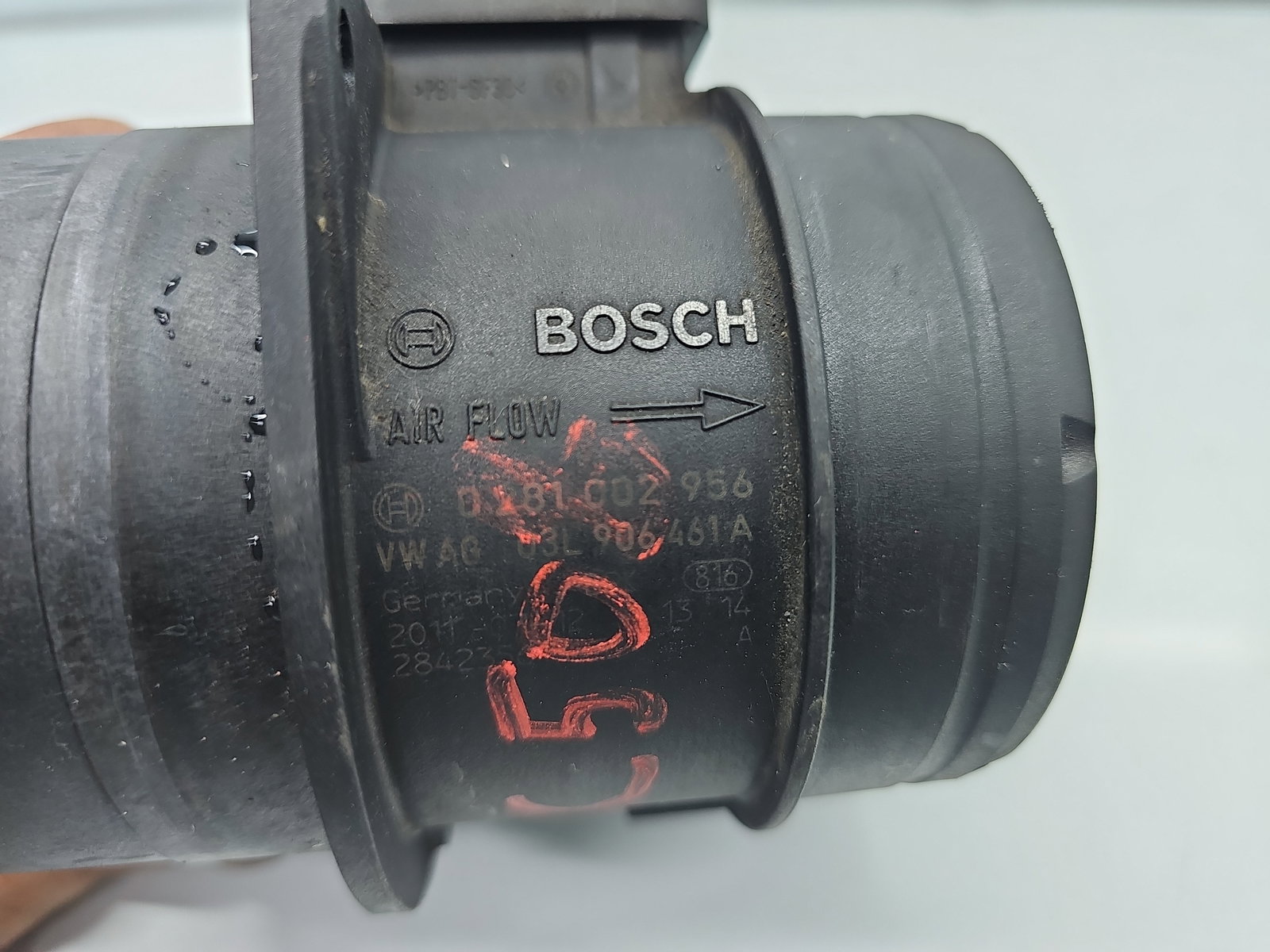 Debitmetru aer Volkswagen Passat B7 (365) Variant [Fabr 2010-2014] 03L906461A 2.0 TDI CFFB 103KW / 140CP - imagine 5
